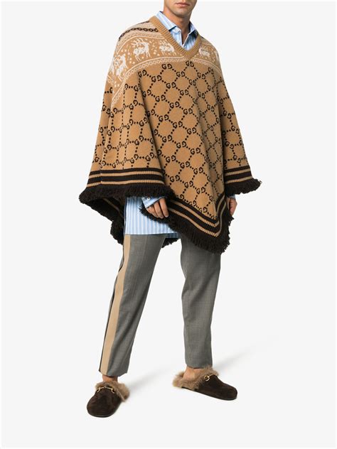 gucci poncho ladys